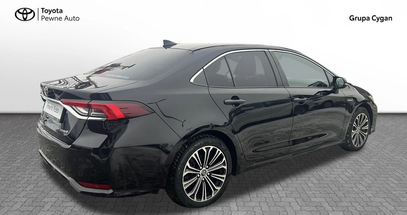 Toyota Corolla cena 94900 przebieg: 103225, rok produkcji 2021 z Nowogród Bobrzański małe 67